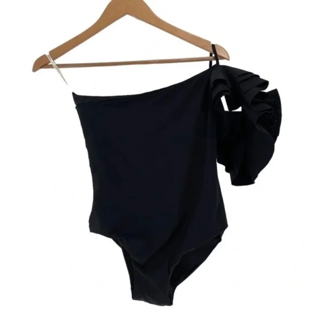 Maygel Coronel Bruma Black Swimsuit One Size Fits S M L